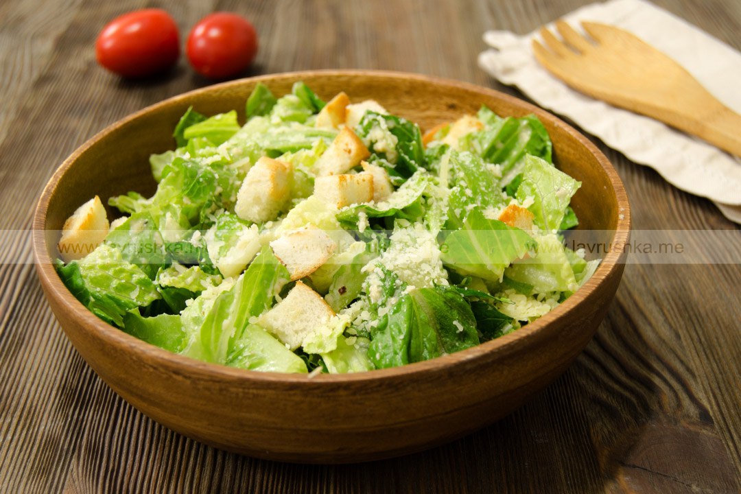 Фото 6 — Легкий и вкусный салат «Цезарь» с курицей