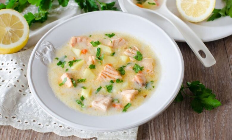 Photo of Рыбный суп с лососем и креветками: рецепт для настоящих гурманов