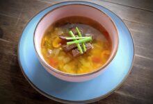 Photo of Сытный гуляш с говядиной и овощами