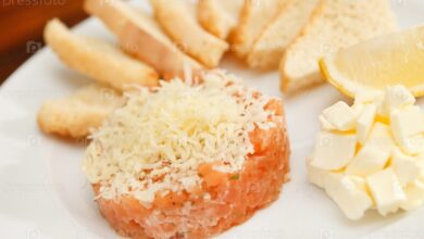 Photo of Тартар из лосося: изысканное блюдо с сырым лососем