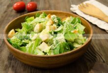 Photo of Легкий и вкусный салат «Цезарь» с курицей
