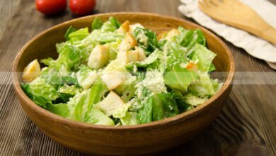 Photo of Легкий и вкусный салат «Цезарь» с курицей