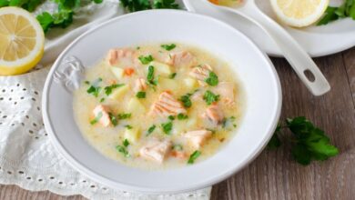 Photo of Рыбный суп с лососем и креветками: рецепт для настоящих гурманов