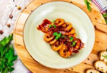 Photo of Сочные креветки на гриле с чесночным соусом