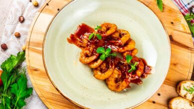 Photo of Сочные креветки на гриле с чесночным соусом