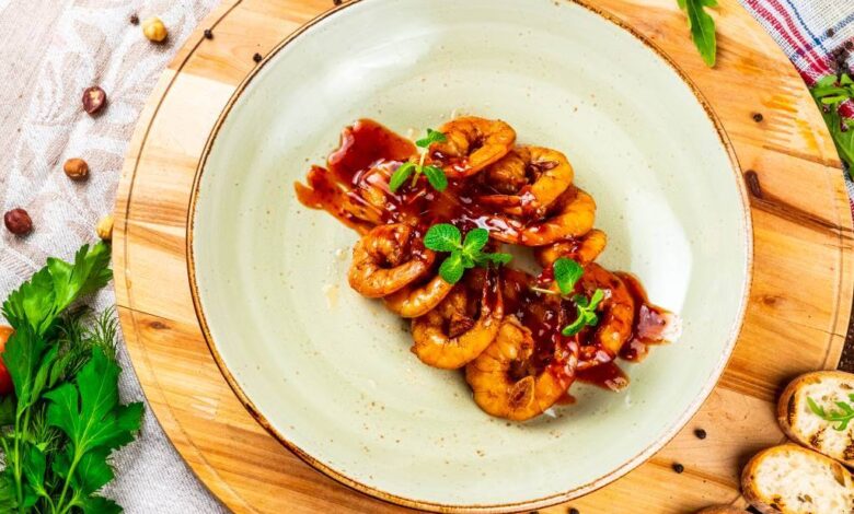 Photo of Сочные креветки на гриле с чесночным соусом