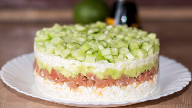 Photo of Рецепт японского суши с лососем и авокадо