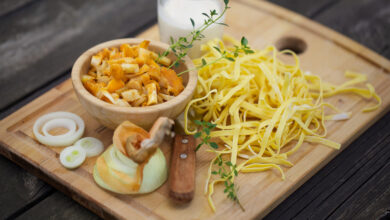 Photo of Оригинальный рецепт пасты с лососем и сливочным соусом