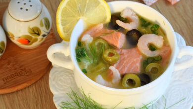 Photo of Рыбный суп с лососем и креветками: рецепт для настоящих гурманов
