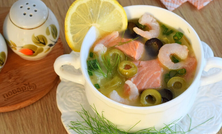 Photo of Рыбный суп с лососем и креветками: рецепт для настоящих гурманов